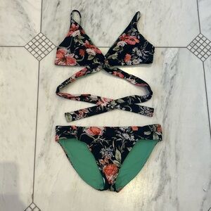 BECCA by Rebecca Virtue Floral Bikini